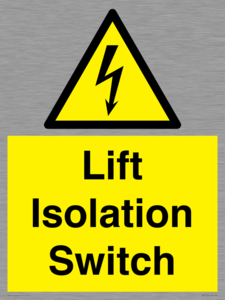 Lift Isolation Switch